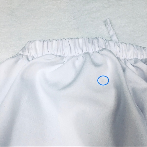 White Medical Work Scrubs Pants Bottoms - Picture 10 of 14